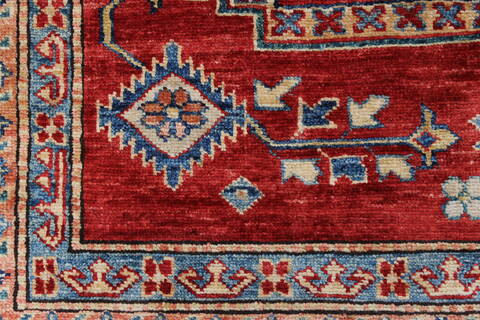 Kazak Blue Hand Knotted 510 X 94  Area Rug 250-26939 Image 9