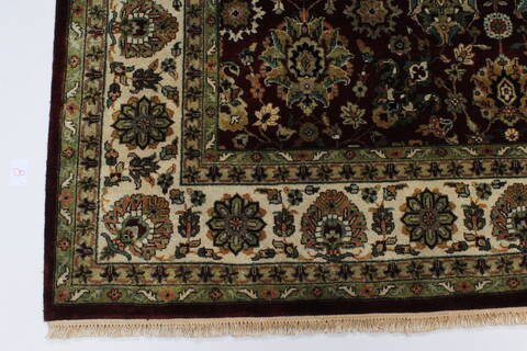Isfahan Red Hand Knotted 60 X 810  Area Rug 250-26943 Image 7