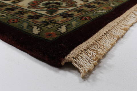 Isfahan Red Hand Knotted 60 X 810  Area Rug 250-26943 Image 8