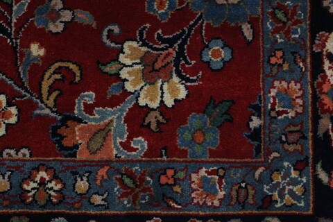 Sarouk Green Hand Knotted 61 X 811  Area Rug 250-26944 Image 11