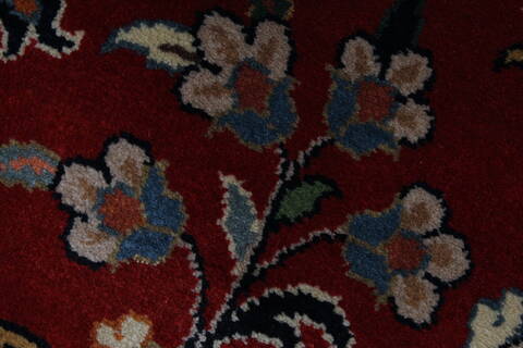 Sarouk Green Hand Knotted 61 X 811  Area Rug 250-26944 Image 12