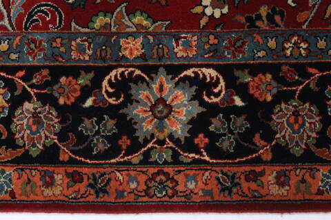 Sarouk Green Hand Knotted 61 X 811  Area Rug 250-26944 Image 5