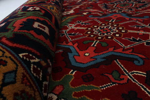 Serapi Red Hand Knotted 511 X 91  Area Rug 250-26946 Image 1
