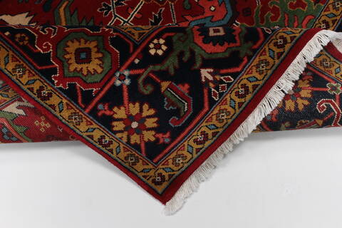 Serapi Red Hand Knotted 511 X 91  Area Rug 250-26946 Image 2
