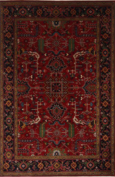 Serapi Red Hand Knotted 511 X 91  Area Rug 250-26946 Image 0