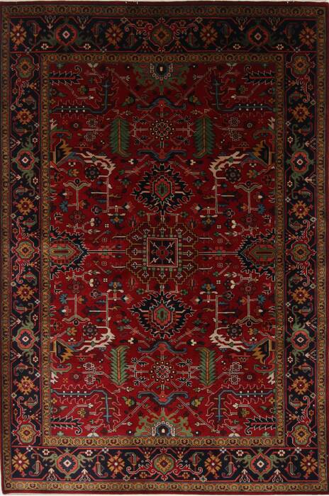 Serapi Red Hand Knotted 61 X 91  Area Rug 250-26950 Image 0