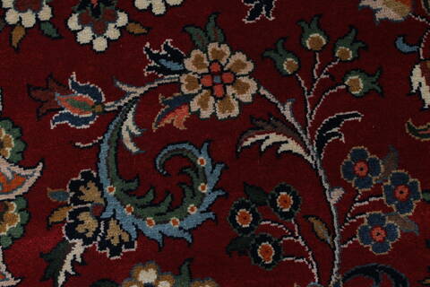 Sarouk Beige Hand Knotted 62 X 91  Area Rug 250-26951 Image 10