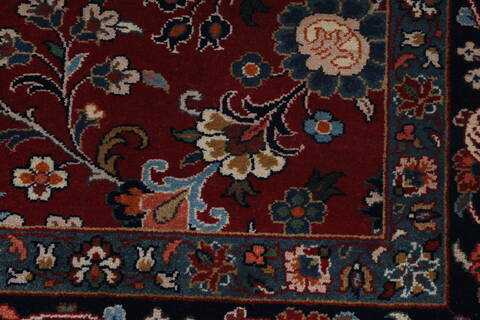 Sarouk Beige Hand Knotted 62 X 91  Area Rug 250-26951 Image 11