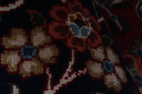 Sarouk Beige Hand Knotted 62 X 91  Area Rug 250-26951 Image 12