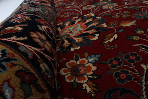 Sarouk Beige Hand Knotted 62 X 91  Area Rug 250-26951 Image 1