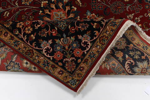 Sarouk Beige Hand Knotted 62 X 91  Area Rug 250-26951 Image 2