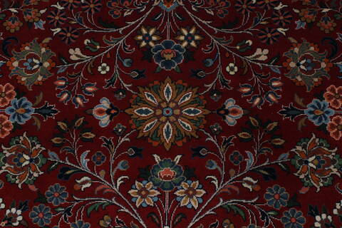 Sarouk Beige Hand Knotted 62 X 91  Area Rug 250-26951 Image 6
