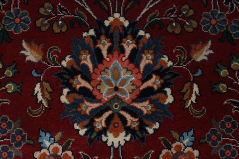 Sarouk Beige Hand Knotted 62 X 91  Area Rug 250-26951 Image 9