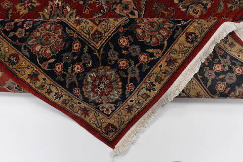 Isfahan Red Hand Knotted 60 X 811  Area Rug 250-26953 Image 2