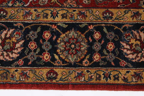 Isfahan Red Hand Knotted 60 X 811  Area Rug 250-26953 Image 5