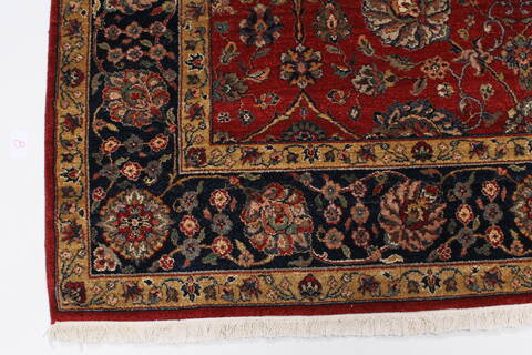 Isfahan Red Hand Knotted 60 X 811  Area Rug 250-26953 Image 7