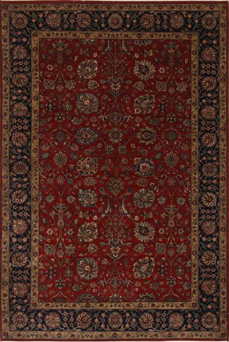 Isfahan Red Hand Knotted 60 X 811  Area Rug 250-26953 Image 0