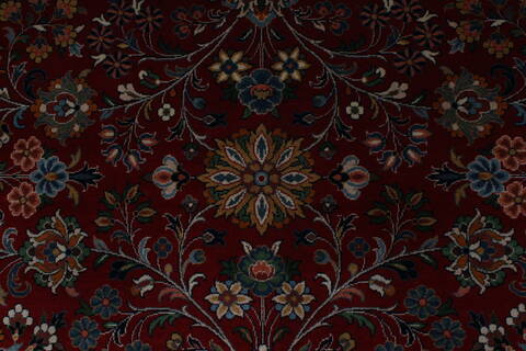 Sarouk Green Hand Knotted 511 X 810  Area Rug 250-26955 Image 5