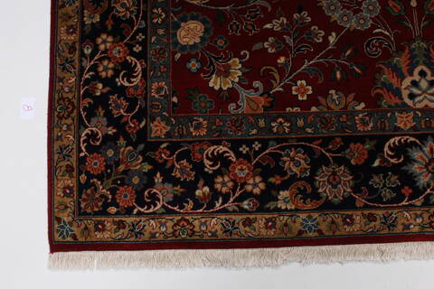 Sarouk Green Hand Knotted 511 X 810  Area Rug 250-26955 Image 6