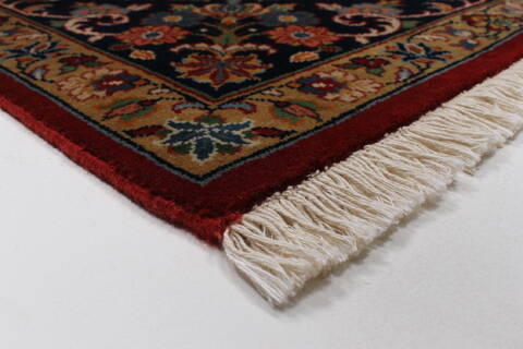 Sarouk Green Hand Knotted 511 X 810  Area Rug 250-26955 Image 7