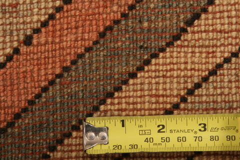 Gabbeh Orange Hand Knotted 33 X 48  Area Rug 100-26957 Image 6