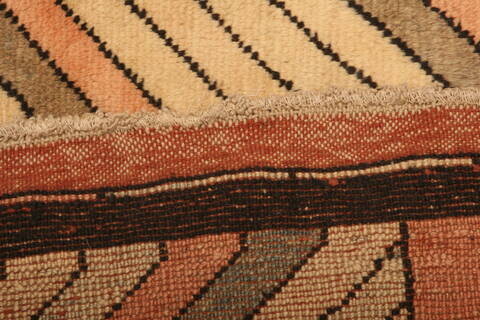 Gabbeh Orange Hand Knotted 33 X 48  Area Rug 100-26957 Image 7