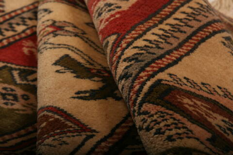 Kazak Brown Hand Knotted 39 X 510  Area Rug 100-26972 Image 3