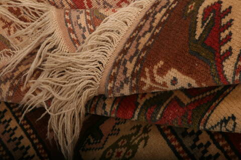 Kazak Brown Hand Knotted 39 X 510  Area Rug 100-26972 Image 4