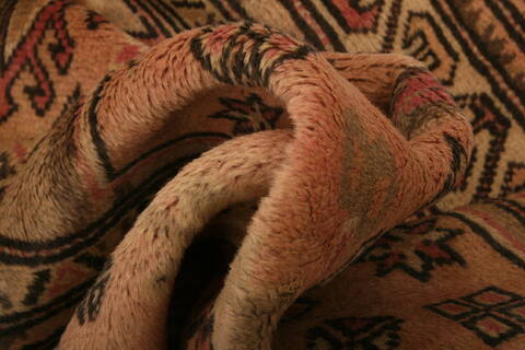 Kazak Beige Runner Hand Knotted 35 X 65  Area Rug 100-26980 Image 2