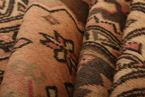 Kazak Beige Runner Hand Knotted 35 X 65  Area Rug 100-26980 Image 3
