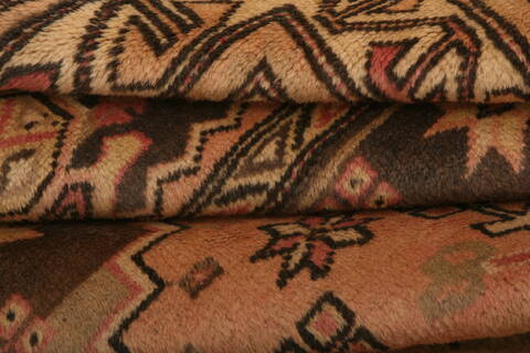 Kazak Beige Runner Hand Knotted 35 X 65  Area Rug 100-26980 Image 5