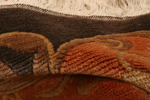 Nepal Yellow Hand Knotted 49 X 70  Area Rug 100-26985 Image 1