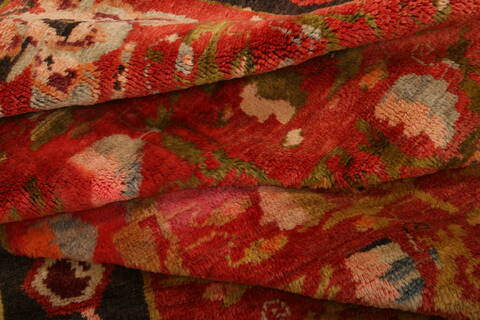 Karabakh Red Hand Knotted 39 X 64  Area Rug 100-26993 Image 2