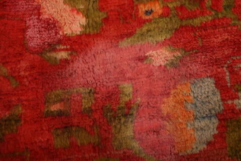 Karabakh Red Hand Knotted 39 X 64  Area Rug 100-26993 Image 4