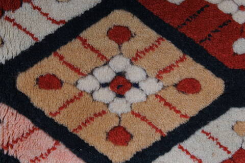 Turkman Multicolor Hand Knotted 47 X 60  Area Rug 250-27002 Image 11