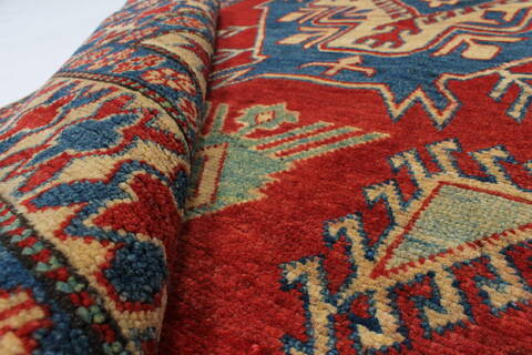 Kazak Red Hand Knotted 42 X 66  Area Rug 250-27012 Image 10