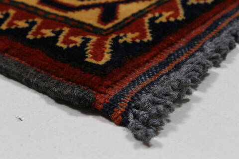 Kazak Red Hand Knotted 51 X 67  Area Rug 250-27013 Image 7