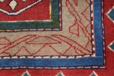 Yalameh Blue Hand Knotted 45 X 67  Area Rug 250-27017 Image 5