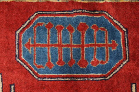 Yalameh Blue Hand Knotted 45 X 67  Area Rug 250-27017 Image 6