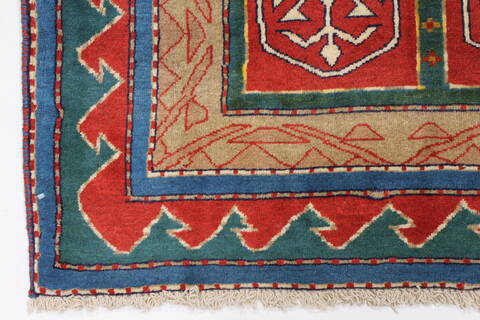 Yalameh Blue Hand Knotted 45 X 67  Area Rug 250-27017 Image 8