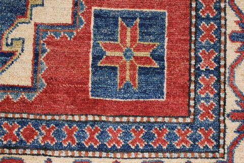 Kazak Red Hand Knotted 42 X 64  Area Rug 250-27024 Image 11