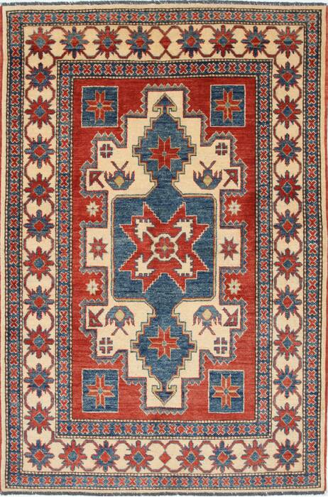 Kazak Red Hand Knotted 42 X 64  Area Rug 250-27024 Image 0