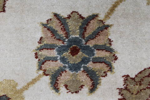Chobi Beige Hand Knotted 55 X 77  Area Rug 250-27027 Image 9