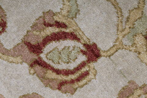 Chobi Beige Hand Knotted 50 X 71  Area Rug 250-27041 Image 10