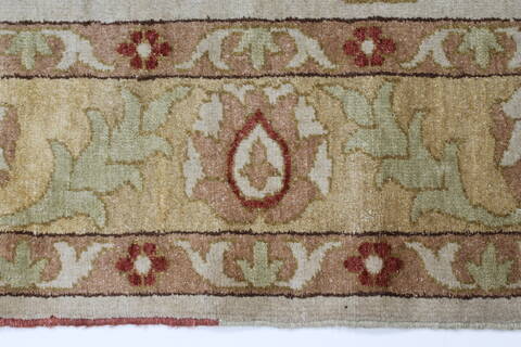 Chobi Beige Hand Knotted 50 X 71  Area Rug 250-27041 Image 6