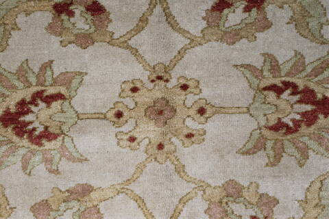 Chobi Beige Hand Knotted 50 X 71  Area Rug 250-27041 Image 7