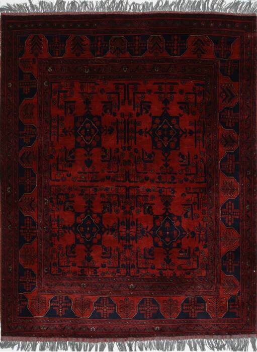 Shahre Babak Blue Hand Knotted 411 X 63  Area Rug 250-27047 Image 0