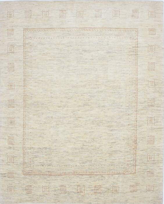Gabbeh Beige Hand Knotted 54 X 67  Area Rug 250-27064 Image 0