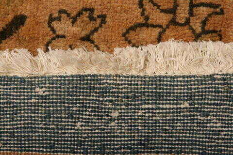 Mahal Beige Hand Knotted 108 X 184  Area Rug 100-27083 Image 7