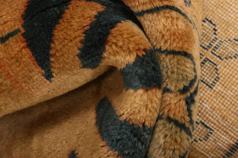 Serapi Yellow Hand Knotted 137 X 193  Area Rug 100-27087 Image 2